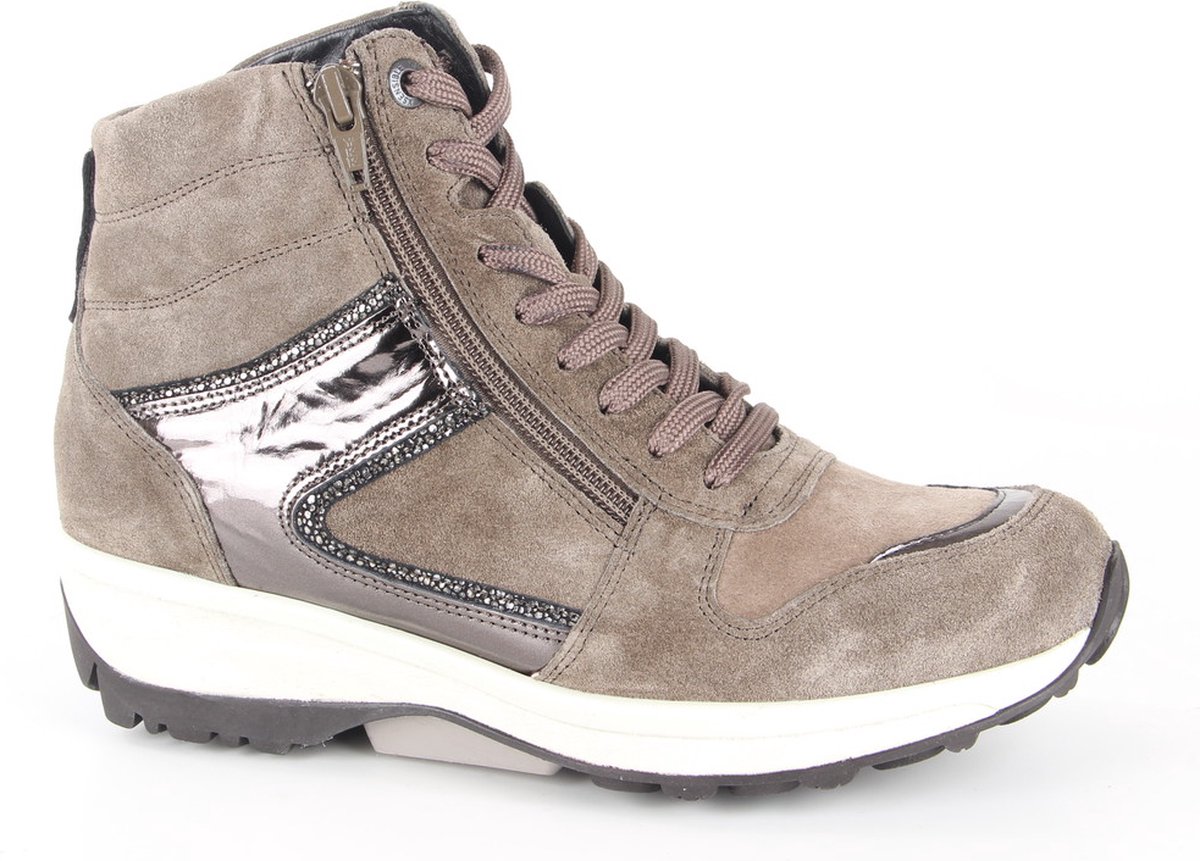 Xsensible 30116.2.501-GX dames veterboots sportief maat 41 beige