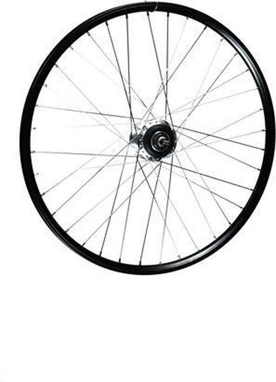 Achterwiel 28 inch 622 zwart 7v rollerbrake spaak 13