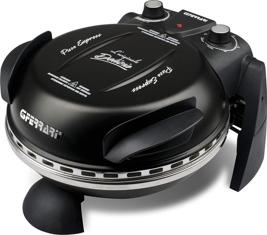 Pizzarette - Met Pizzaspatel - Pizzaoven - Pizzamaker - 390°C - Kookboek Inbegrepen - Met Vuurvaste Levensmiddelechte Steen