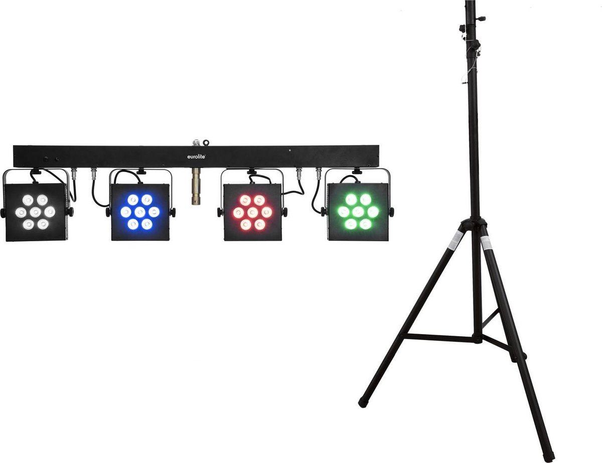 EUROLITE Set LED KLS-3002 + STV-40S-WOT Steel stand