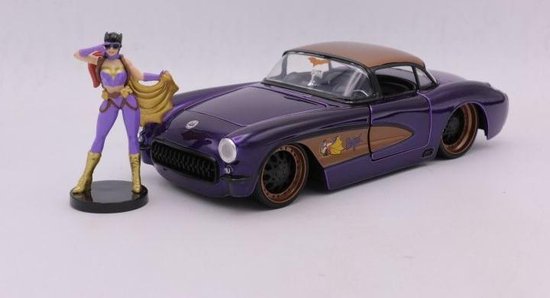 1957 Chevy - Batgirl - DC Comics Bombshells - Jada 1:24