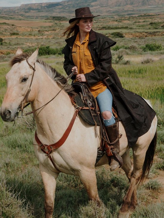 Bushskins Riding Coat Brown S