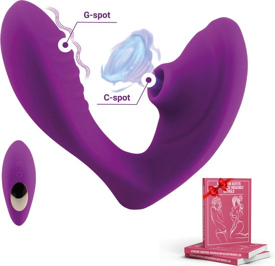 Vibrators voor vrouwen – G Spot Vibrator en Clitoris Vibrator – Sex Toys voor Vrouwen – Luchtdruk Vibrator – 20 standen - Seksspeeltjes