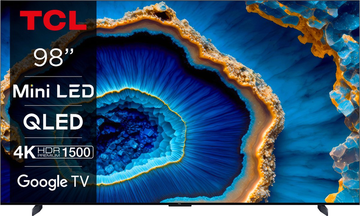 TCL Mini LED 98C803 | Smart TV's | Beeld&Geluid - Televisies | 5901292521851