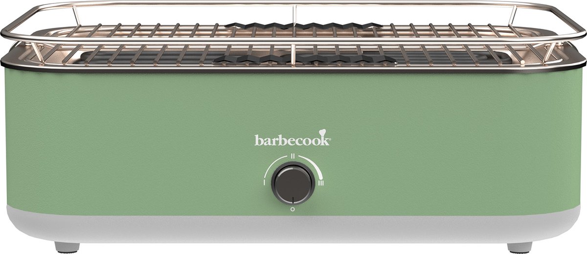 Barbecook Elektrische Tafelgrill E-Carlo Groen | Elektrische Barbecues | Outdoor&Vrije tijd - Barbecues | 5404035708040
