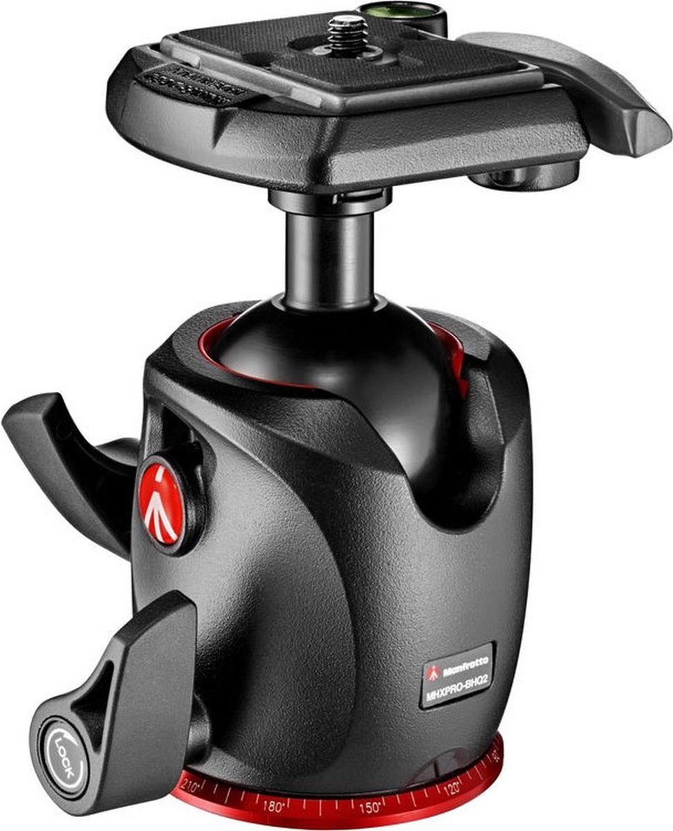 Manfrotto XPRO balhoofd met 200 PL plaat MHXPRO-BHQ2 | Statiefkoppen | Fotografie - Statieven | MHXPRO-BHQ2