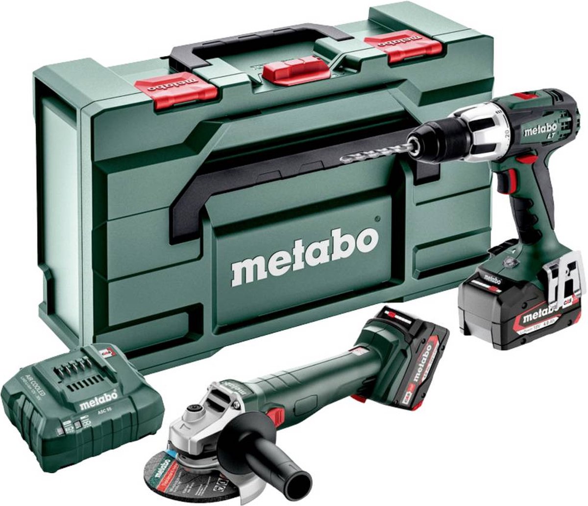 Metabo Accu Combo Set 18V SB 18 LT + W 18 Q | Elektrisch gereedschap | Outdoor&Vrije tijd - Gereedschap | 4061792226227