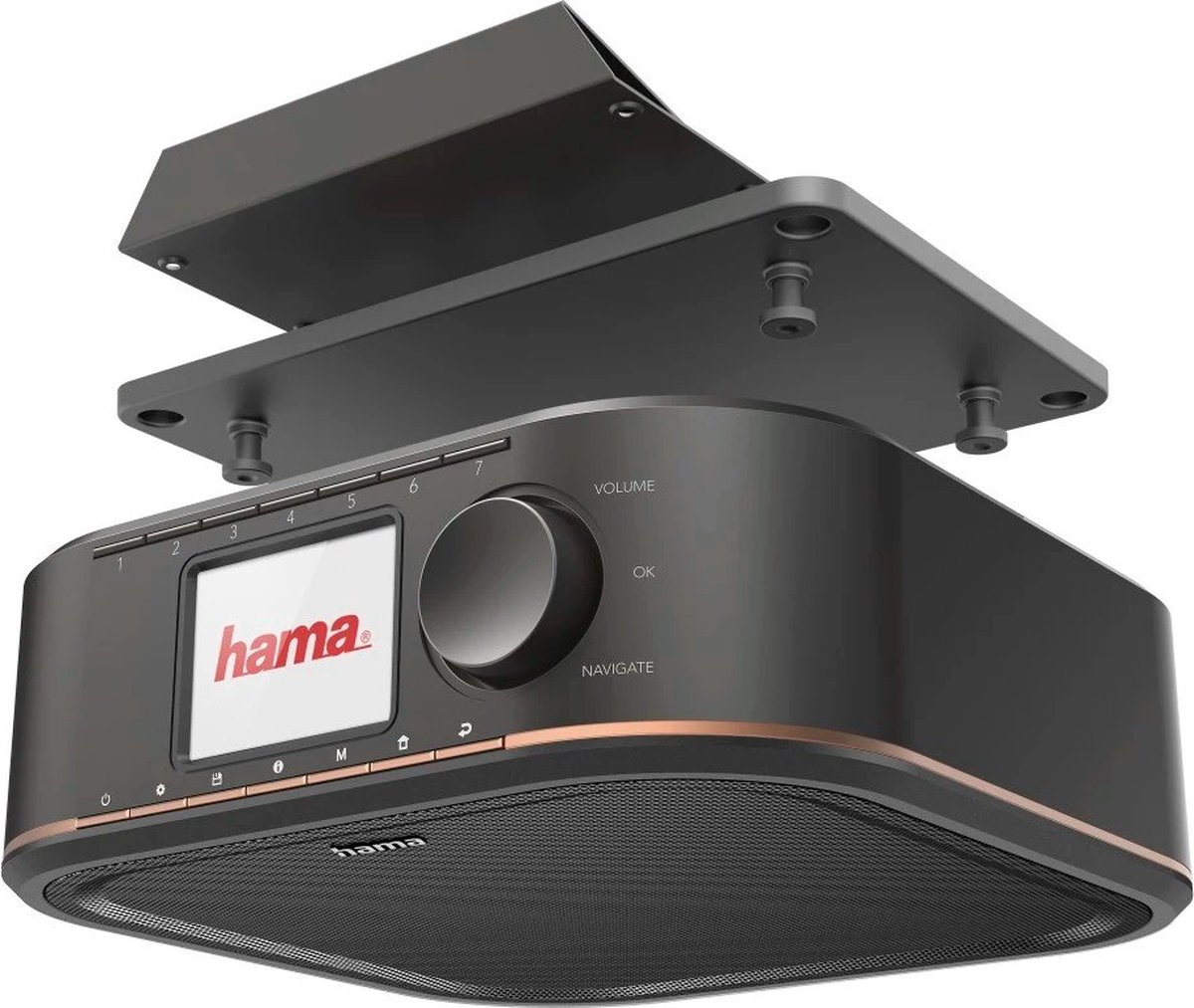 Hama Digitale Radio DR350, zwart | Radio’s | Beeld&Geluid - Audio | 00054862