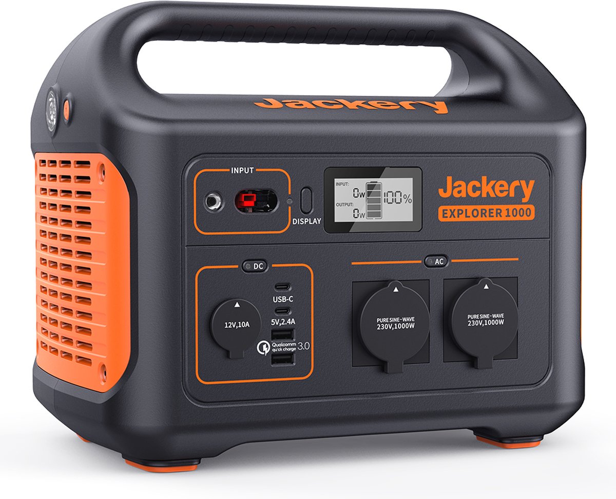 Jackery Explorer 1000 Power Station | Power Stations | Huishouden&Woning - Elektro | 6958657300087