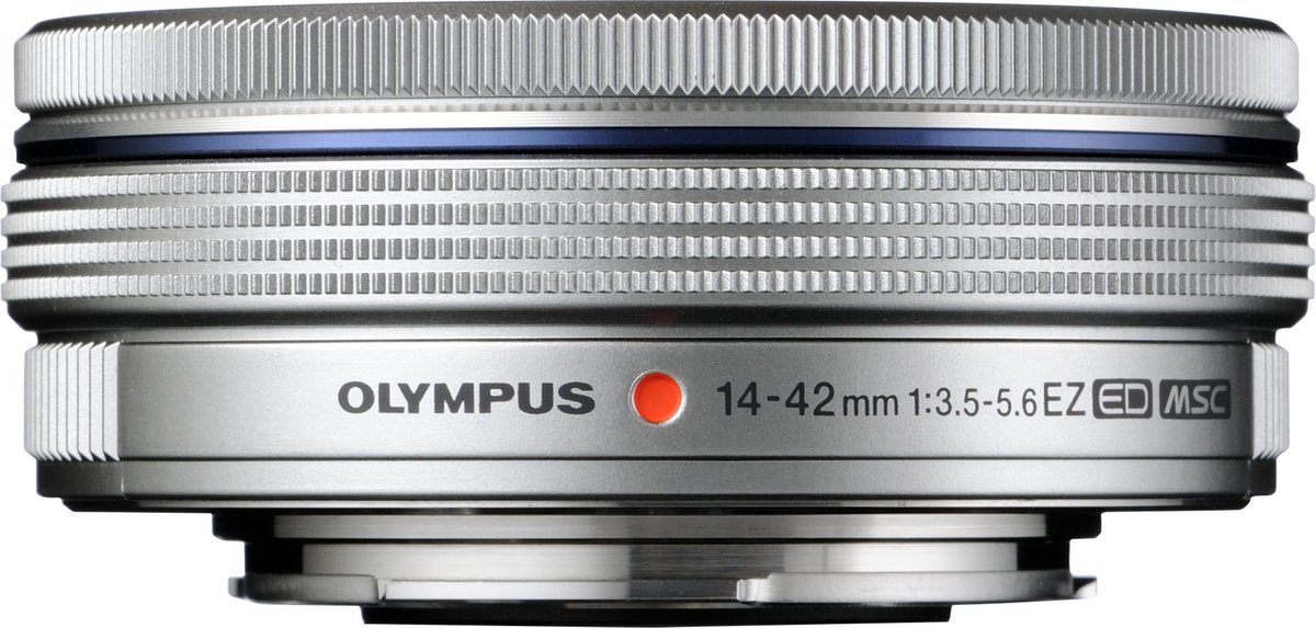 Olympus M.Zuiko Digital ED 14-42mm f/3.5-5.6 EZ - Zilver | Groothoeklenzen lenzen | Fotografie - Objectieven | V314070SE000