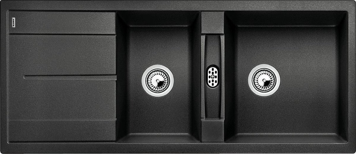 Blanco Spoelbak Metra 8S SGR antraciet man. | Spoelbakken&Kranen | Keuken&Koken - Inbouwapparatuur | 513071