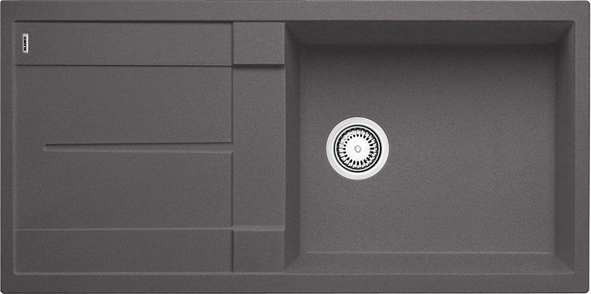 Blanco Spoelbak Metra XL 6S SGR rock grey man. | Spoelbakken&Kranen | Keuken&Koken - Inbouwapparatuur | 518880