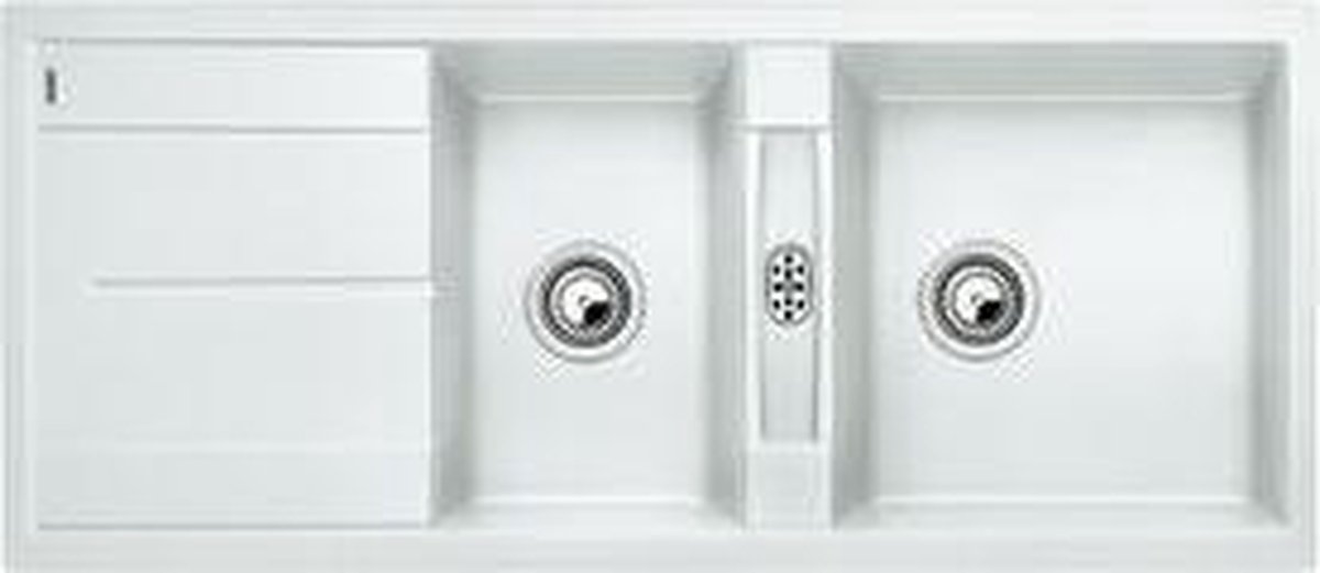Blanco Spoelbak Metra 8S SGR wit man. | Spoelbakken&Kranen | Keuken&Koken - Inbouwapparatuur | 513064