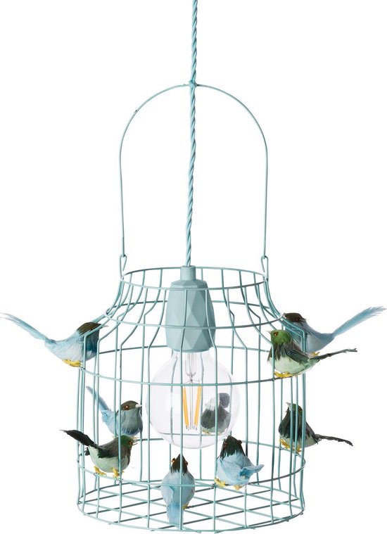 Hanglamp kinderkamer | babykamer jongen | jongenskamer lichtblauw