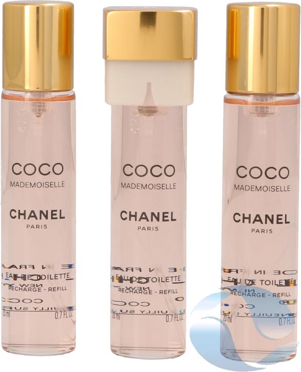 Chanel Coco Mademoiselle Geschenkset - 3x Eau de Toilette Refill