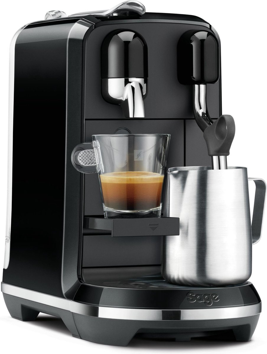 Nespresso Sage Creatista® Uno SNE500BKS4EBL1 Koffiecupmachine Black Sesame (zwart)