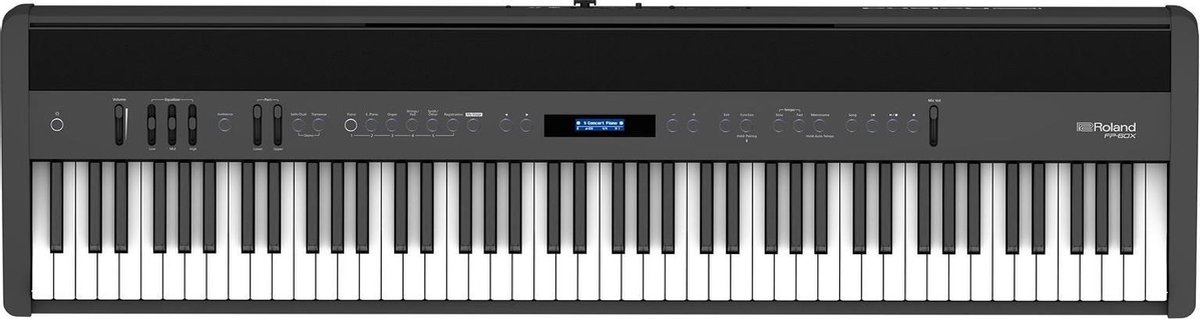 Roland FP-60X BK - Digitale stagepiano, zwart - mat zwart