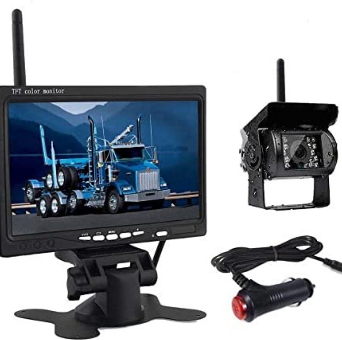 Achteruitrijcamera - Achteruitrijcamera draadloos - Parkeersensoren - Parkeersensoren draadloos