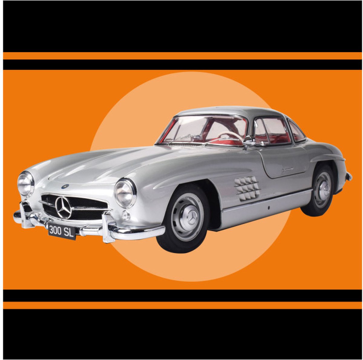 1:8 IXO Collections 006 Mercedes-Benz 300 SL Coupe Metalen Modelbouwpakket