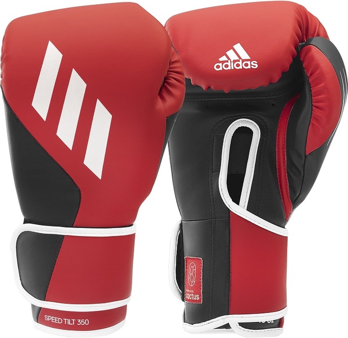 Adidas Bokshandschoenen Speed TILT 350V Pro Training Rood/Zwart - 16 oz.