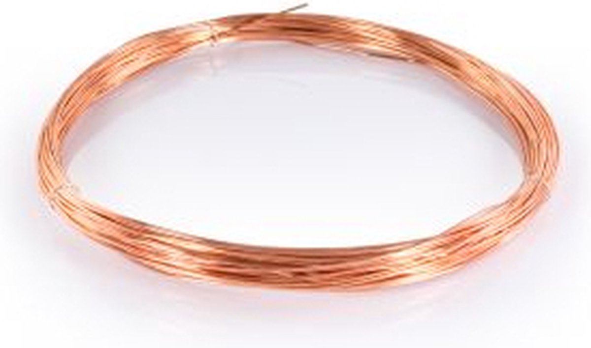 Koper- draad op bundel | Dikte 1,5mm | 250 gram | 16,5m