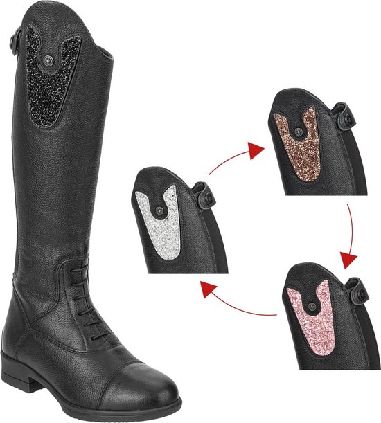 Suedwind Nova Kids Fun Leather - Convertibel - Kleur: Black - Schoenmaat: 37 - Kuit/hoogte: Normal