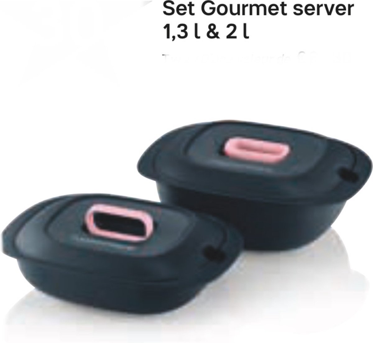 Tupperware Gourmet Servers set