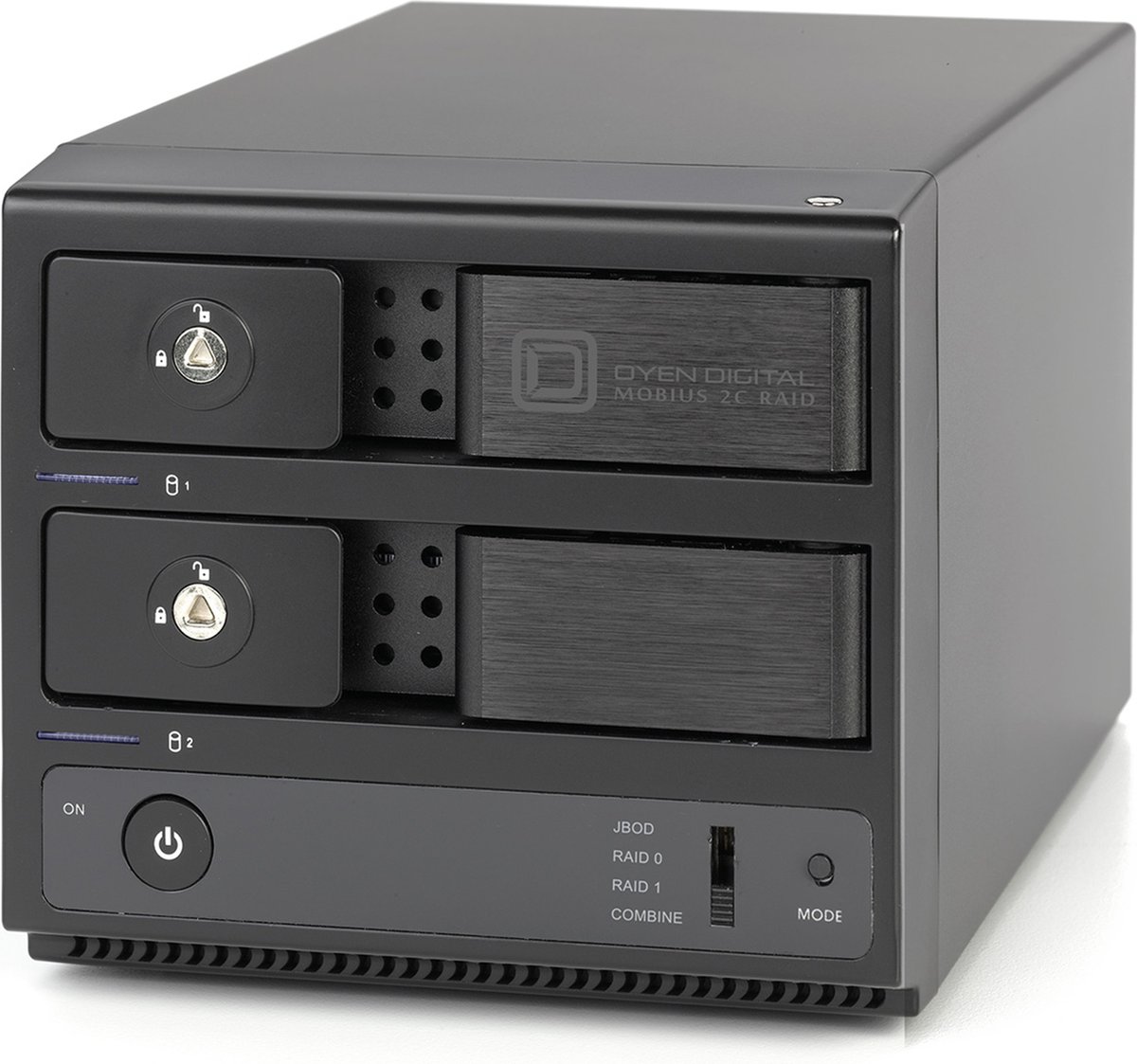 Oyen Digital Mobius 2C RAID 2-Bay USB-C Hard Drive Enclosure