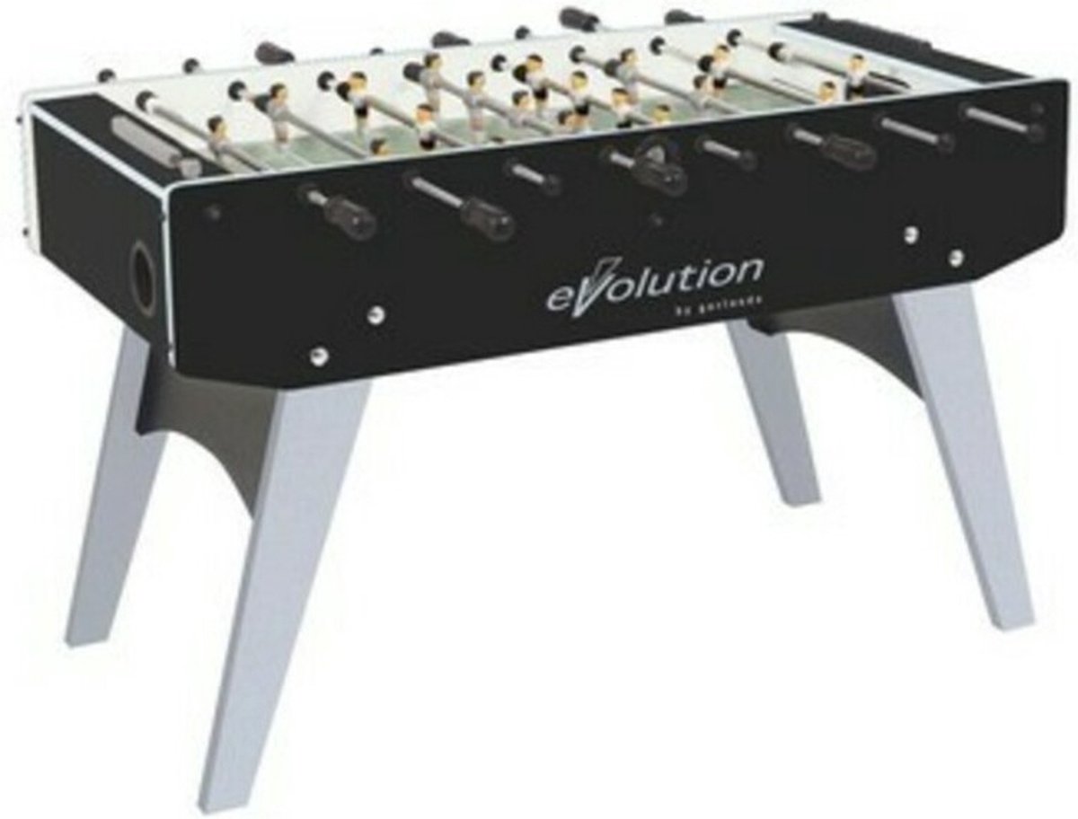 Garlando Voetbaltafel - Zwart - Kickertafel - Voetbaltafel