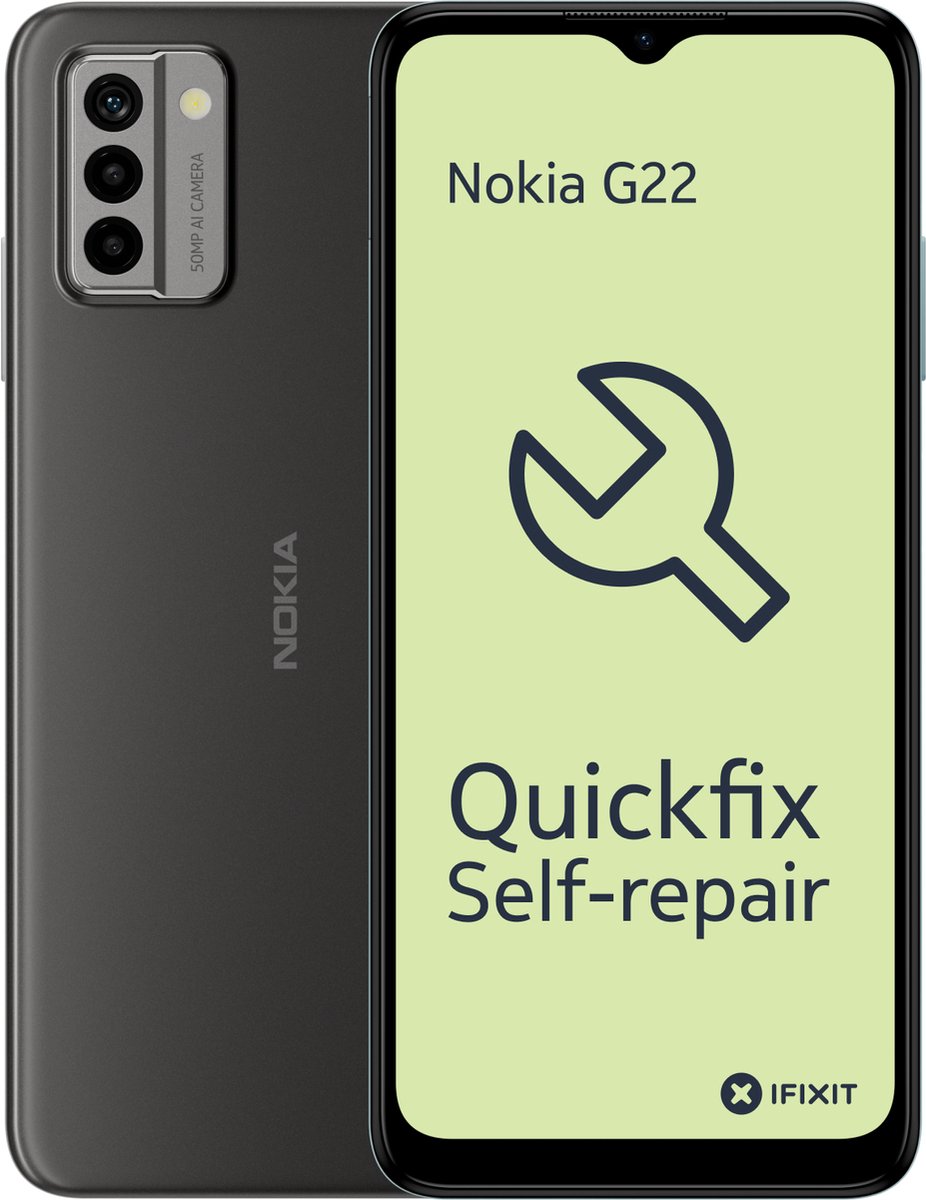 Nokia G22 DS 4/128GB Grijs | Android smartphones | Telefonie&Tablet - Smartphones | 6438409083203