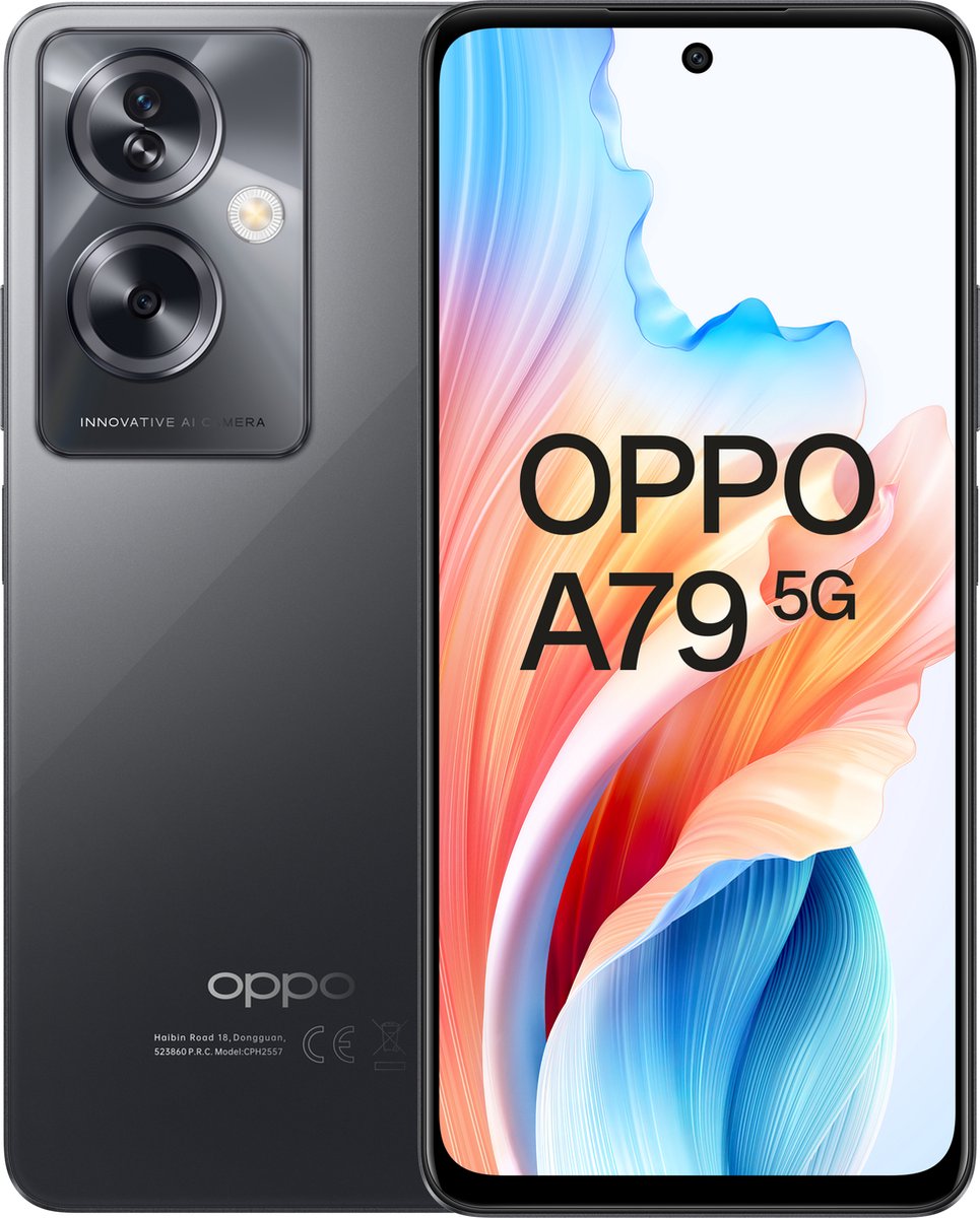 Oppo A79 5G 128GB Mystery Black | Smartphones, tablets en meer | Telefonie&Tablet - Smartphones | 6932169337786