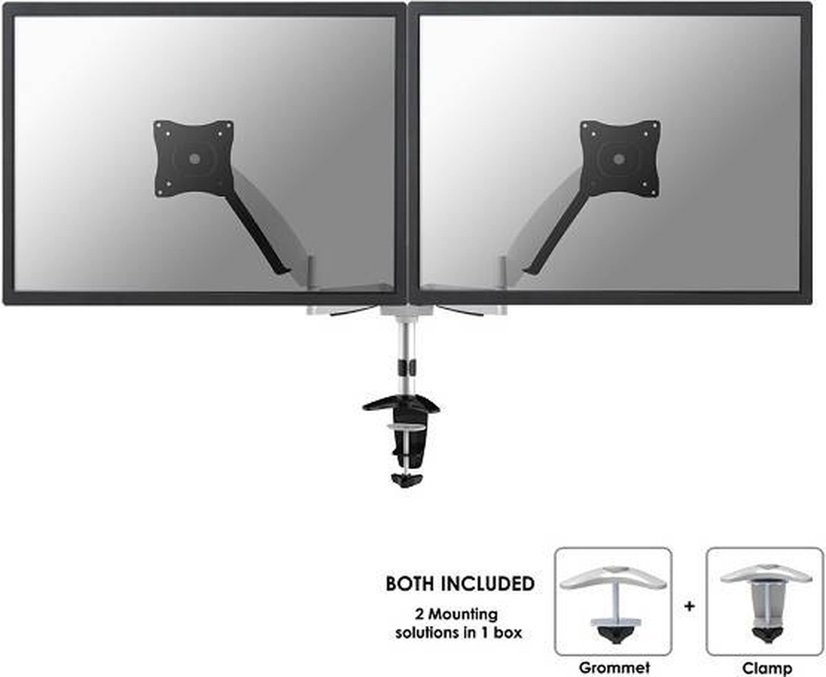 Neomounts by Newstar FPMA-D950D - Zilver | Monitorarmen | Accessoires&Toebehoren - Computer toebehoren | FPMA-D950D