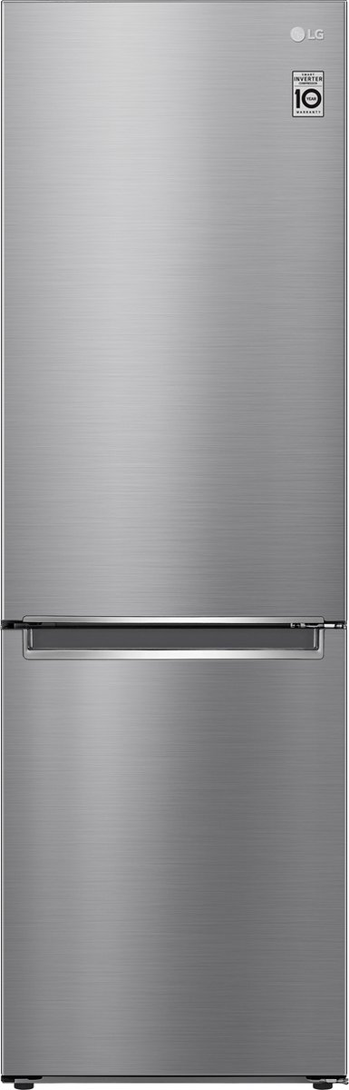 Koel-vriescombinatie LG GBB61PZJMN RVS (186 X 60 CM)