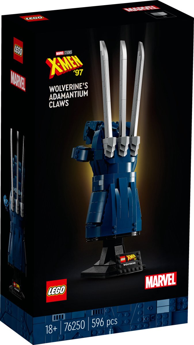 Wolverine's adamantium klauwen