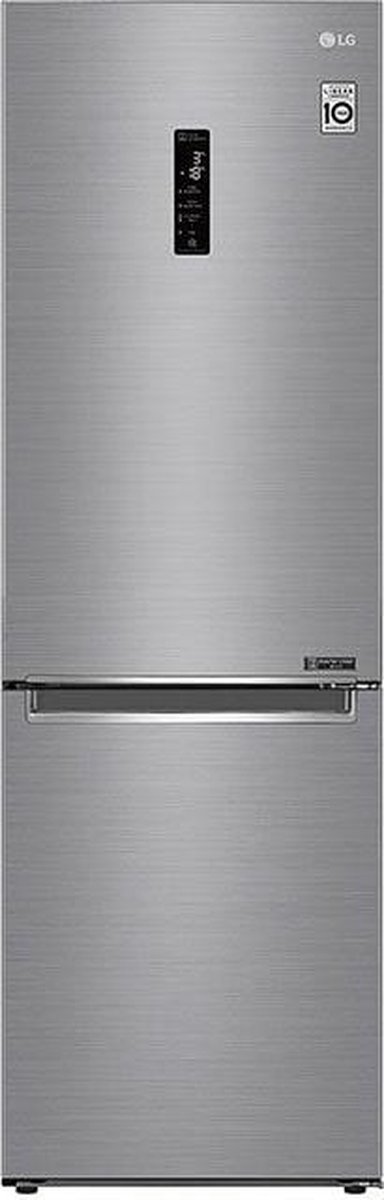 LG KOEL-VRIESCOMBINATIE GBB71PZDMN STAAL (186 X 60 CM)