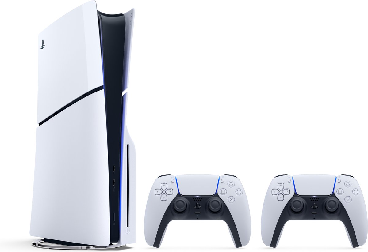 PlayStation 5 Slim Disc Edition + Extra Controller Wit