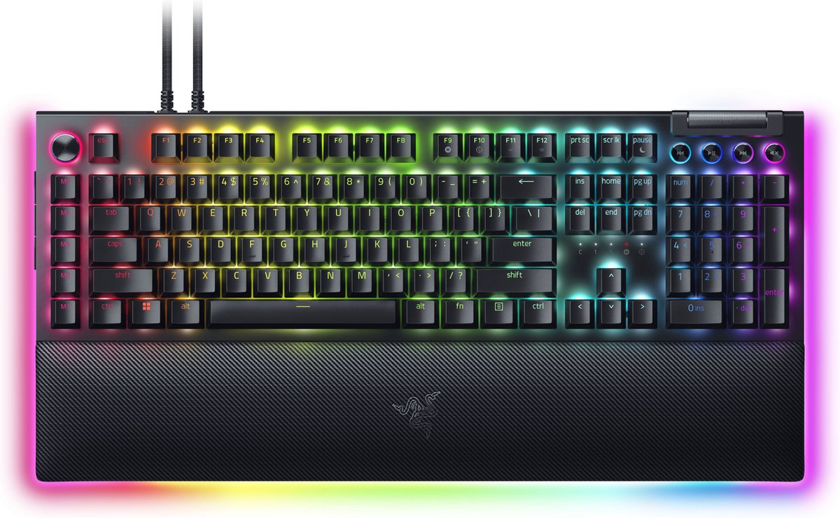 Razer BlackWidow V4 Pro Qwerty - Yellow Switch