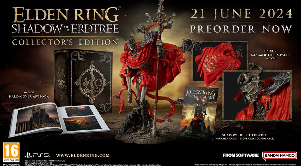 Elden Ring: Shadow of the Erdtree Collector's Edition PS5
