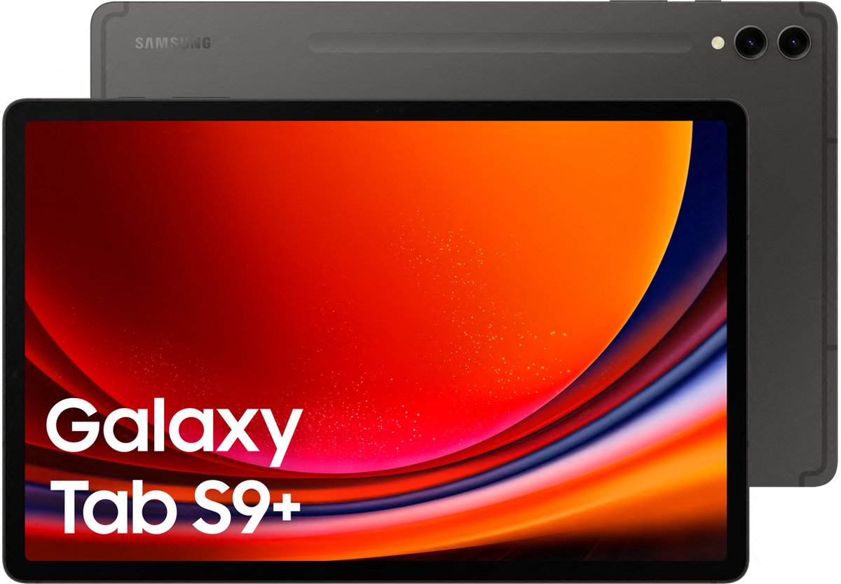 Samsung Galaxy Tab S9 Plus 12.4 inch 256 GB Wifi + 5G Zwart
