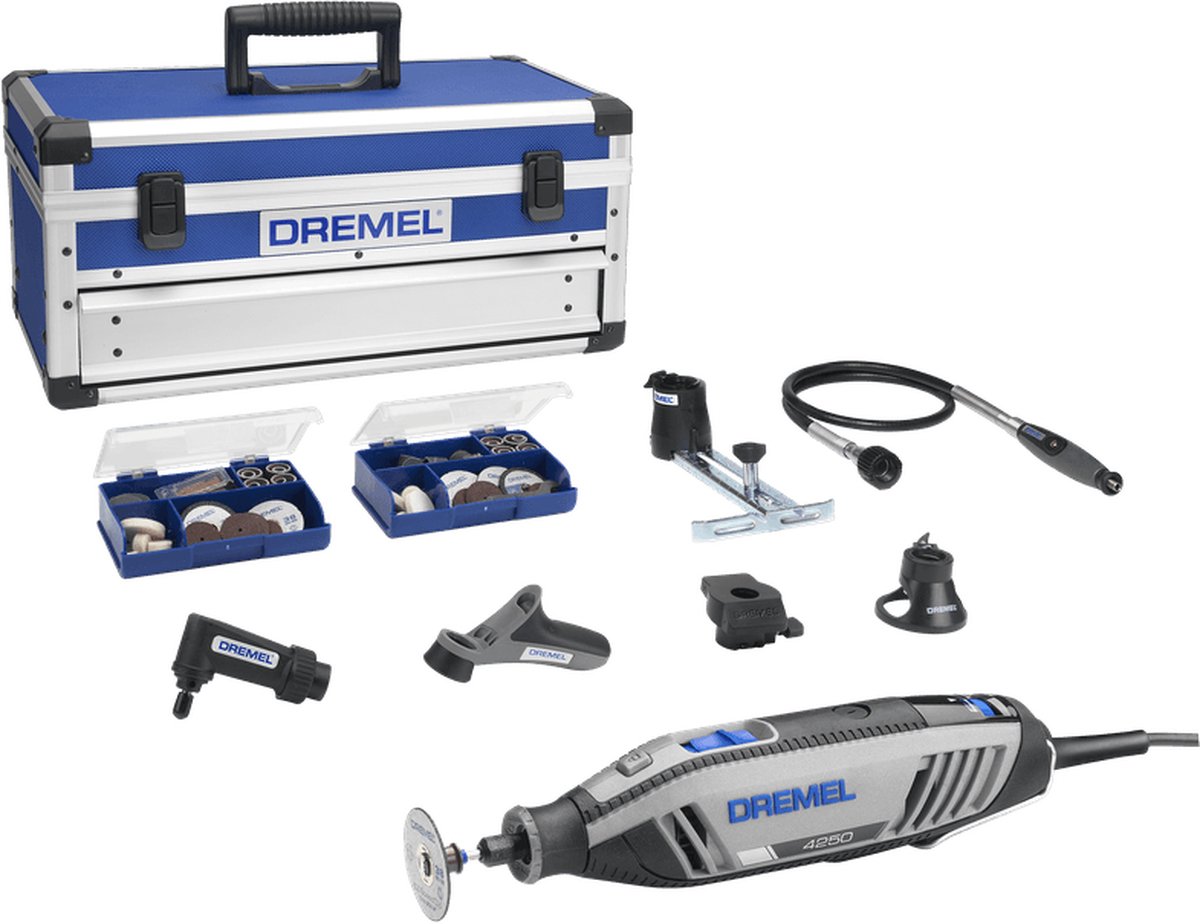 Dremel 4250 Platinum+ 128-delige accessoireset
