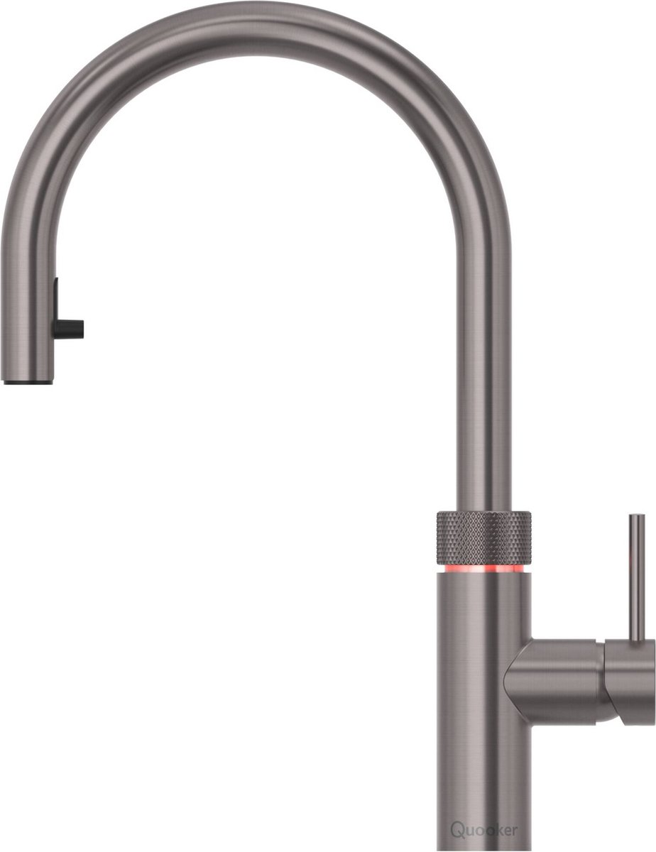 Quooker COMBI Flex Gunmetal | Spoelbakken&Kranen | Keuken&Koken - Inbouwapparatuur | 8720869061814