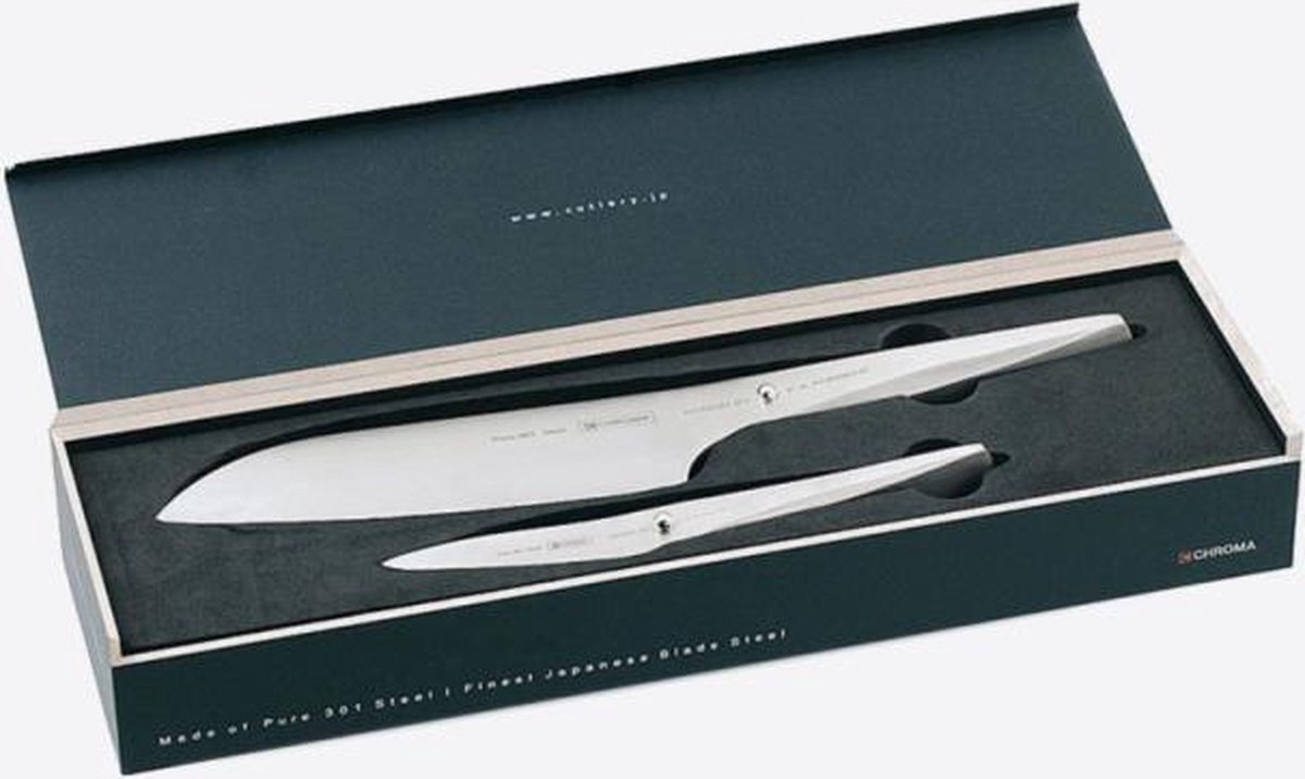 Chroma by Porsche Messenset P02+P09 Type 301 | Keukenmessen | Keuken&Koken - Keukengerei | 4260089860070