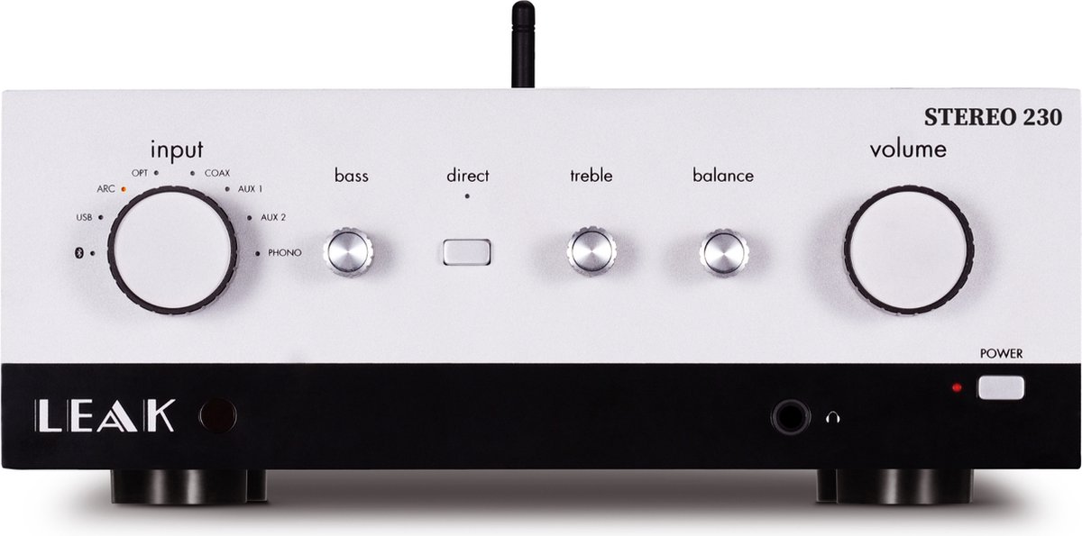 Leak Stereo 230 Versterker Zilver | Hifi componenten | Beeld&Geluid - Audio | 6975268781777