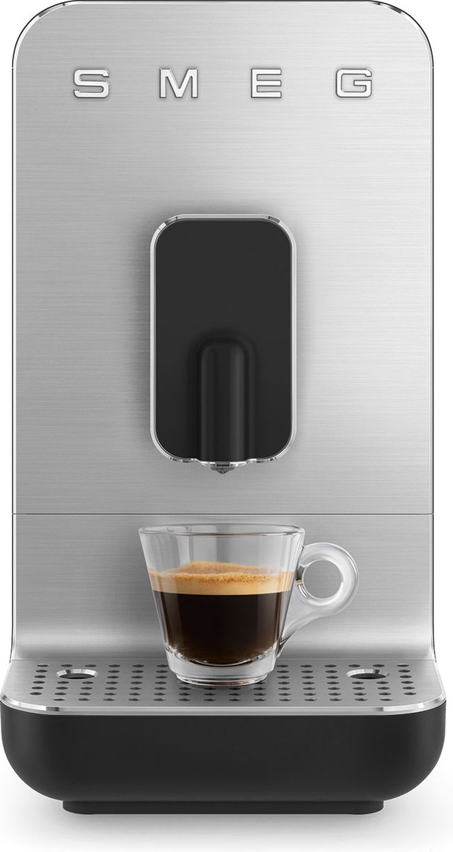 Smeg Espresso Mat Zwart BCC11BLMEU | Espressomachines | Keuken&Koken - Koffie&Ontbijt | 8017709334734