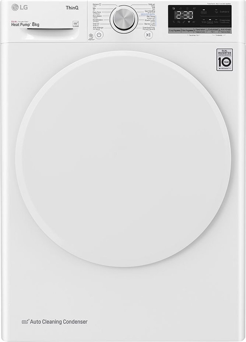 LG Wasdroger RH80V5AV0N | Droogkasten | Huishouden&Woning - Wassen&Drogen | 8806091817143