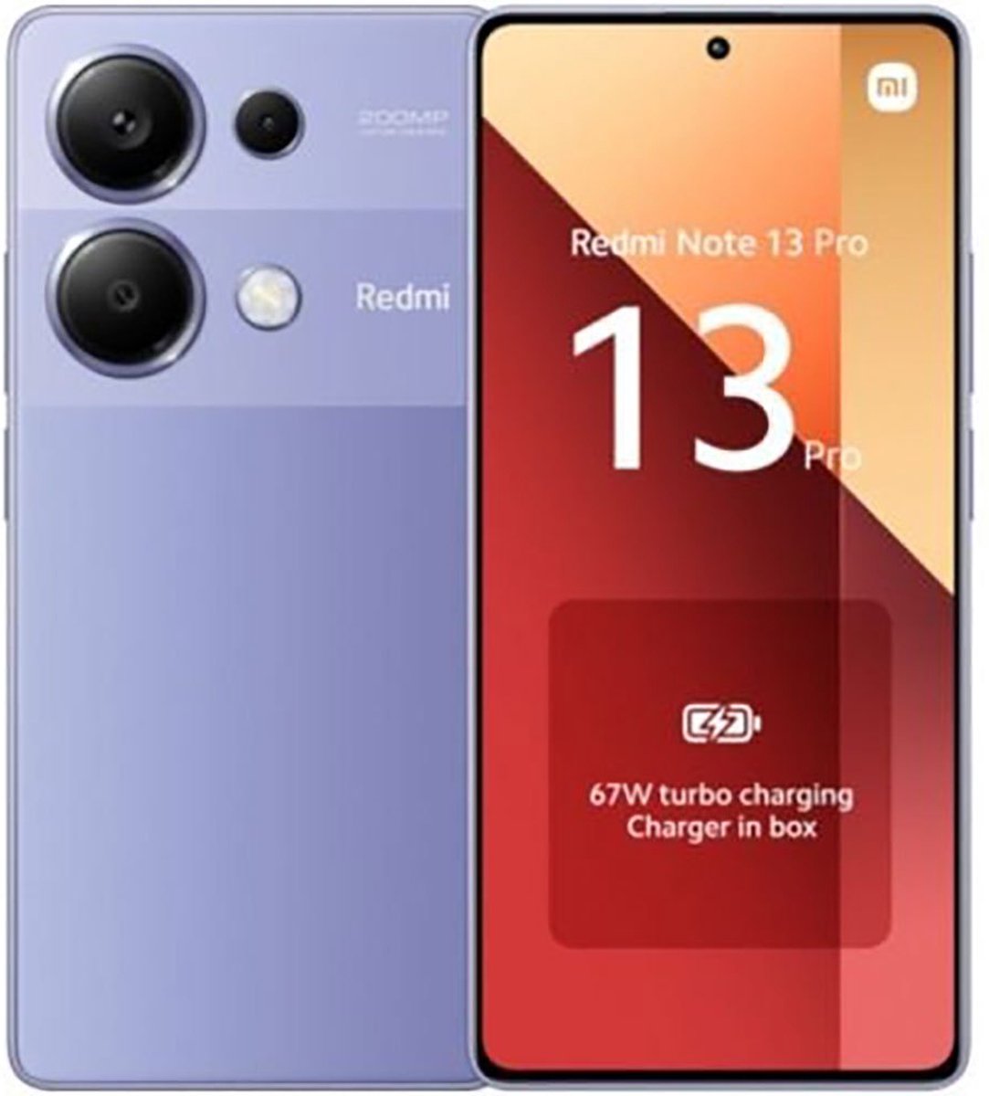 Xiaomi Redmi Note 13 Pro 8+256GB Paars | Android smartphones | Telefonie&Tablet - Smartphones | 6941812762844