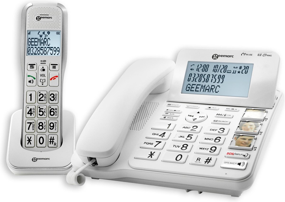 Geemarc AD595-C | Vaste telefoons | Telefonie&Tablet - Bel&SMS | 3521350009330