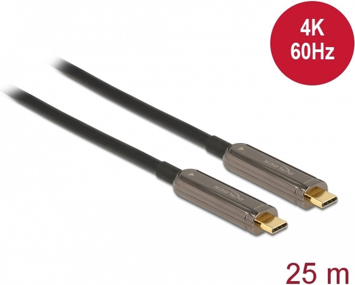 Actieve Usb C Video Kabel 25 Meter