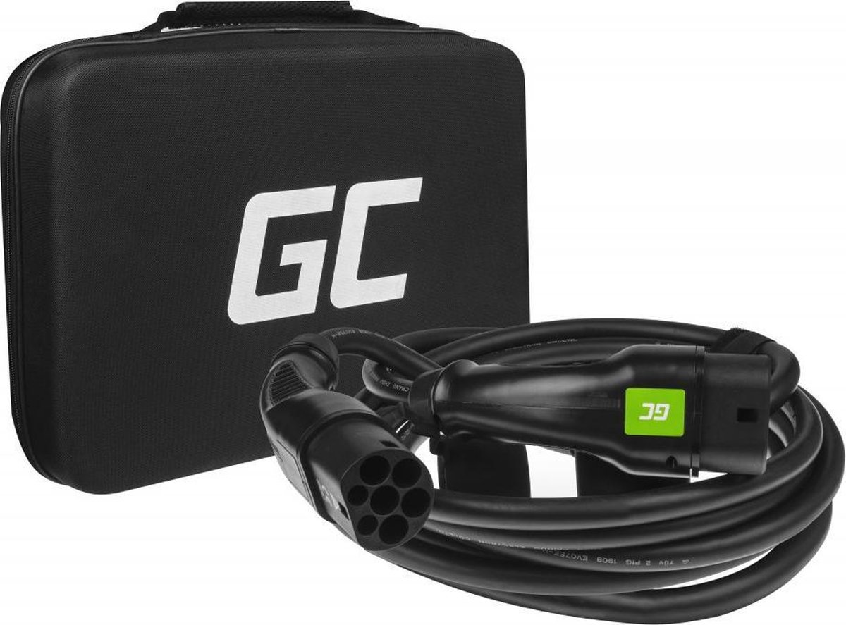 Kabel Type 2 Voor het opladen van elektrische auto's  (7m, 7.2kW, 32A, 1-phase)