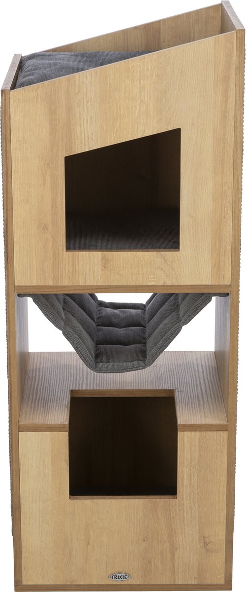 Trixie Cat Tower CityStyle krabpaal bruin/grijs 1 stuk